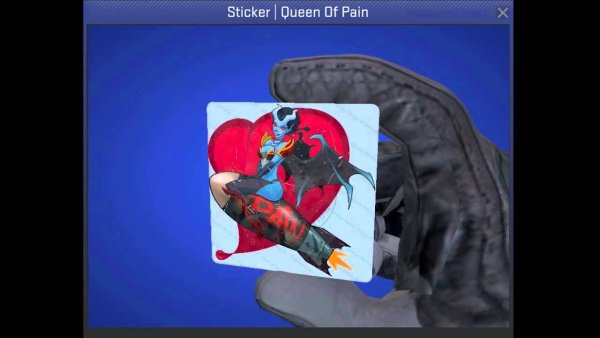 Наклейка Queen of Pain CS go