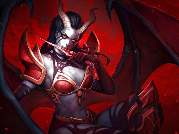 Queen of Pain аркана арт