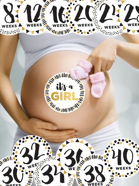 Наклейки для беременных