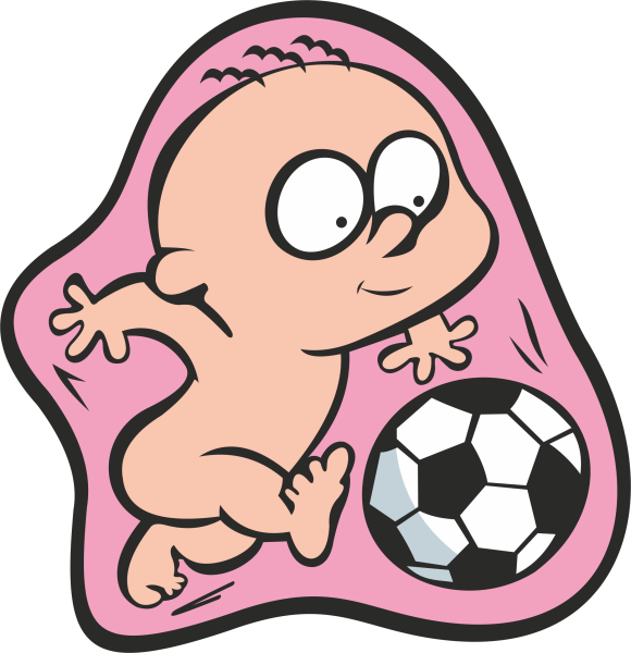 В животике занято