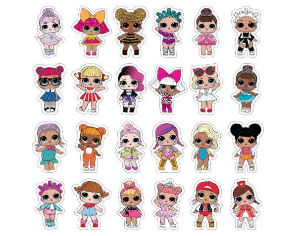 Куклы ЛОЛ для топперов