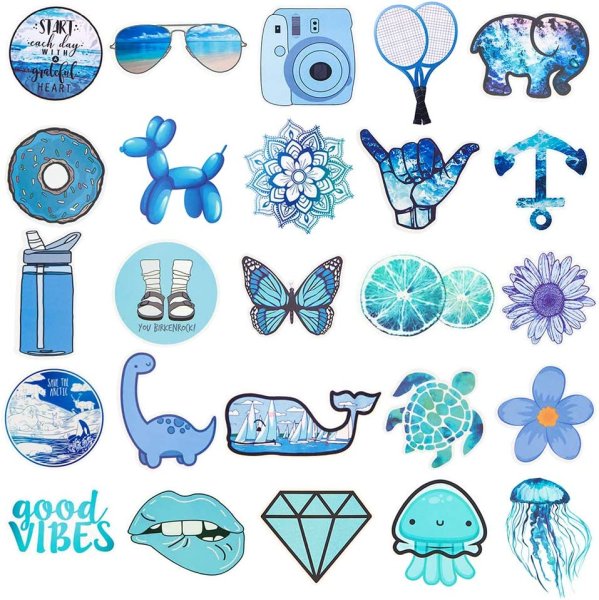 Синие Стикеры