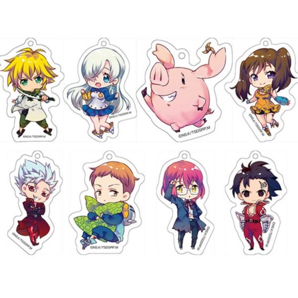 Аниме 7 смертных грехов Чиби