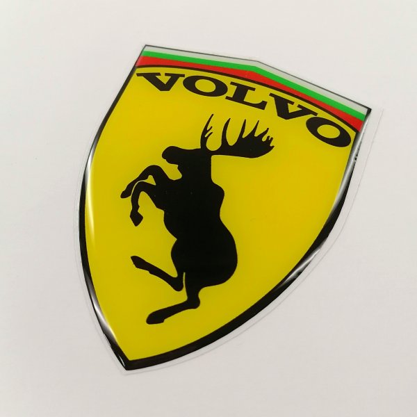 Логотип Вольво Лось