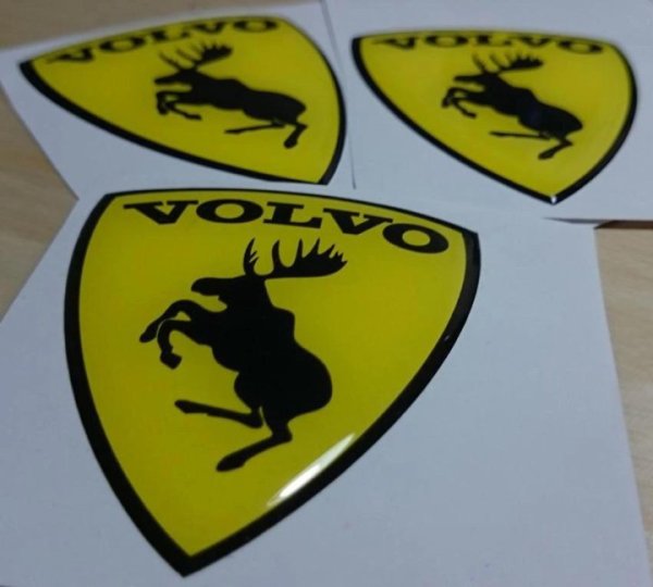 Наклейки Лось наклейки Volvo