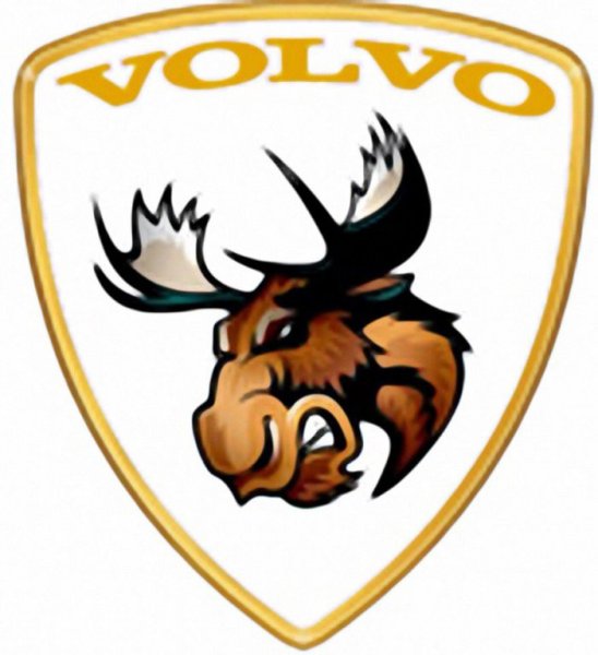 Логотип Volvo Лось