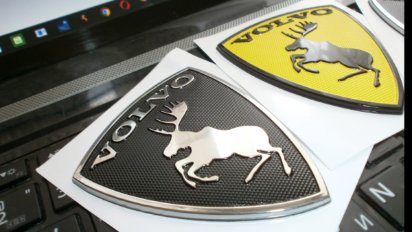 Шильдик Вольво Лось