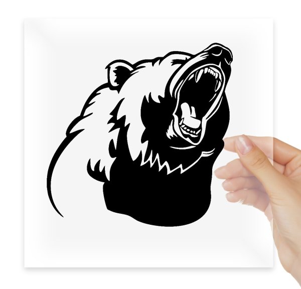 Медведь с короной на голове