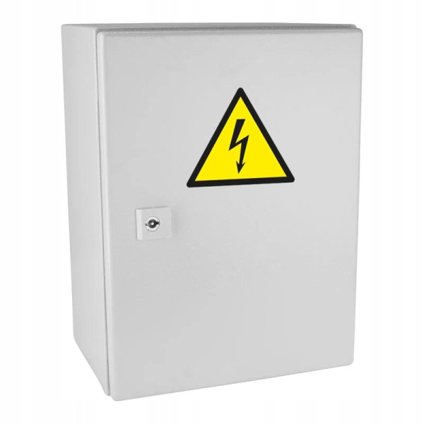 Знак "осторожно, электрическое напряжение" 300мм