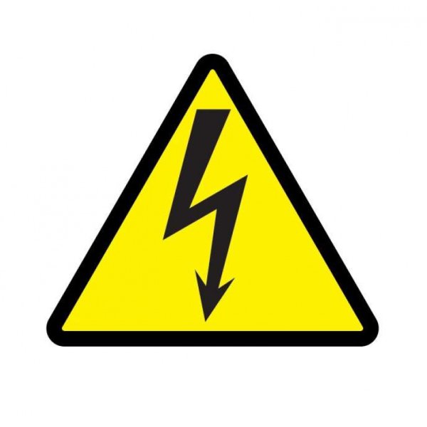 Знак высокое напряжение