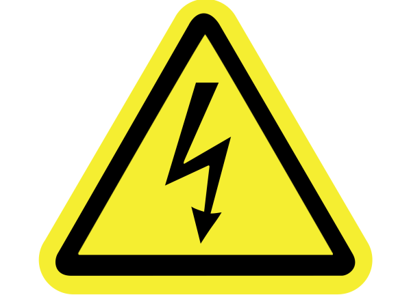 Щит силовой табличка