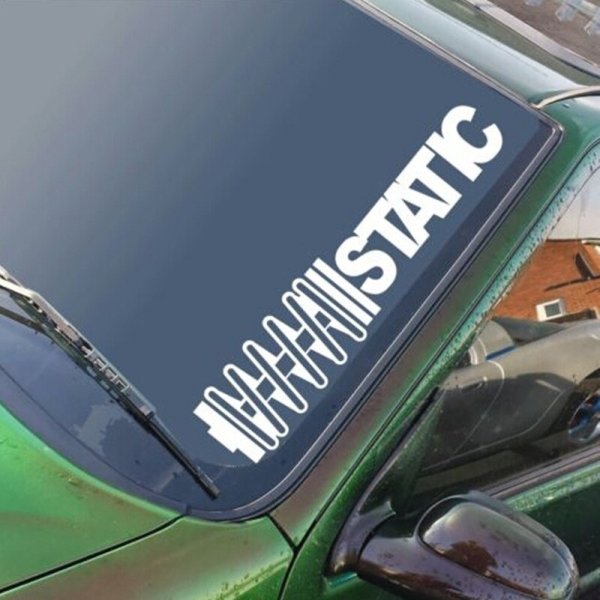 Static наклейка