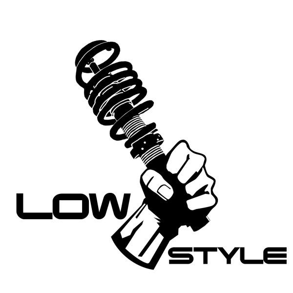 Наклейки на ВАЗ 2110 на статике