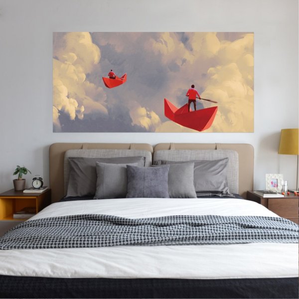 Картины в спальню над кроватью