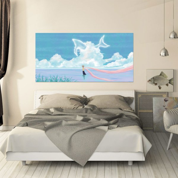 Картины над изголовьем кровати