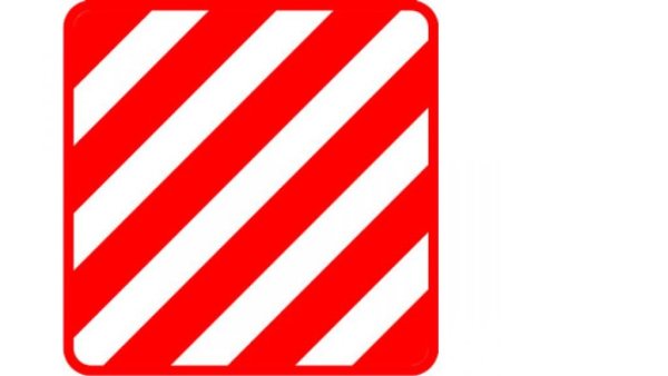 Опознавательный знак крупногабаритный груз