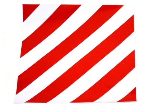 Наклейка негабаритный груз 40х40