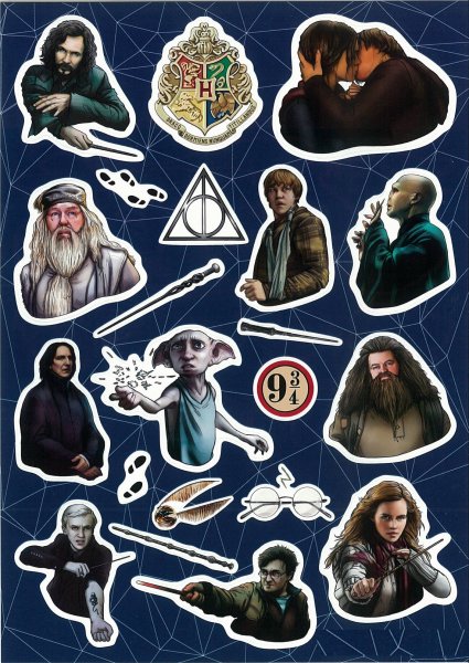 Стикерпак по Гарри Поттеру