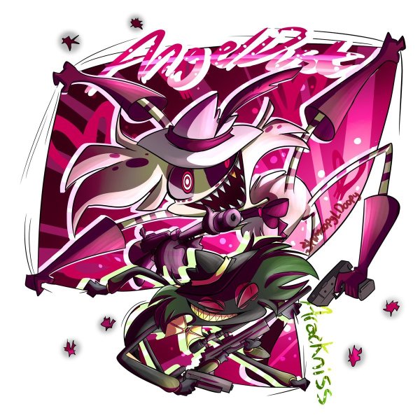 Hotel Hazbin Angel Dust Arackniss