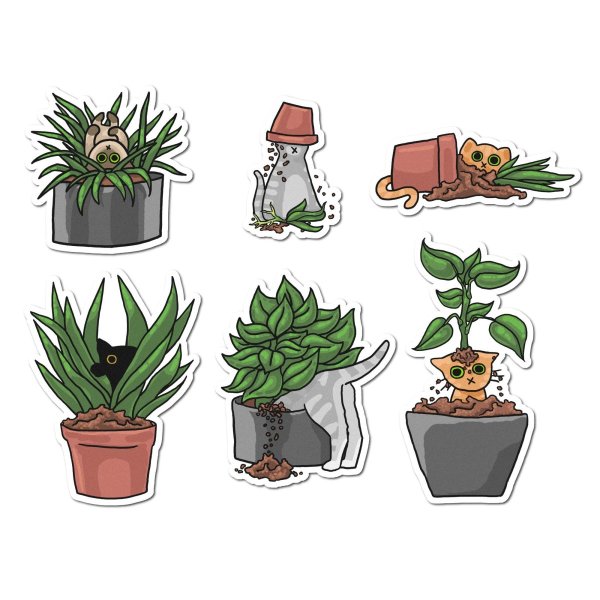 Наклейки листья