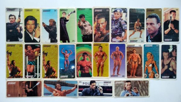 Наклейки из жвачек 90-х