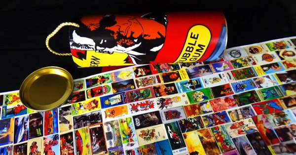 Жвачки с наклейками 90-х