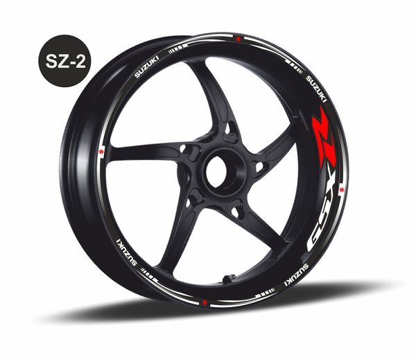 Наклейка на обод диска