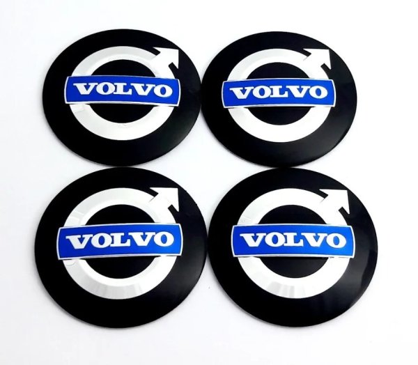 Наклейка Вольво на колесах