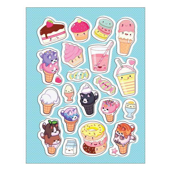 Мини наклейки для девочек