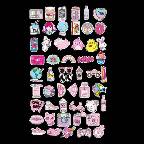 Стикеры для девочек