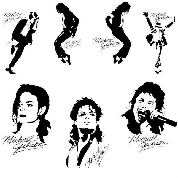 Наклейки Майкл Джексон Эскейп