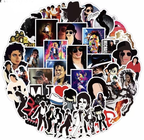 Стикеры Майкл Джексон