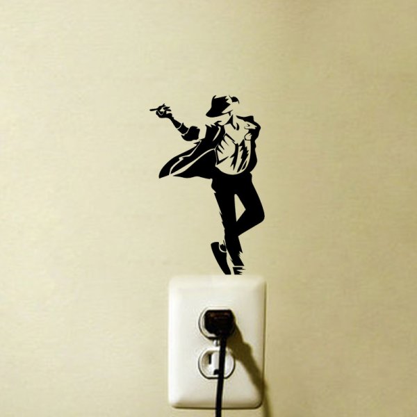 Силуэт на стену Майкл Джексон