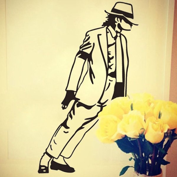 Майкл Джексон наклейки на стену