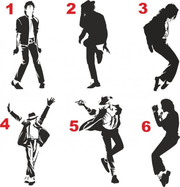 Наклейка на авто Майкл Джексон