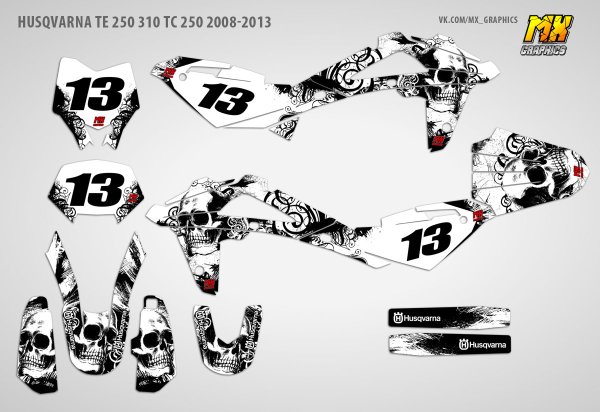 Наклейки на Авантис 250 эндуро