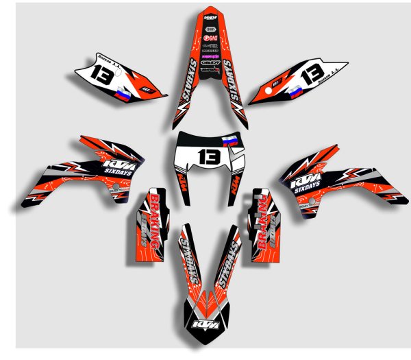 Наклейки на Avantis FX 250