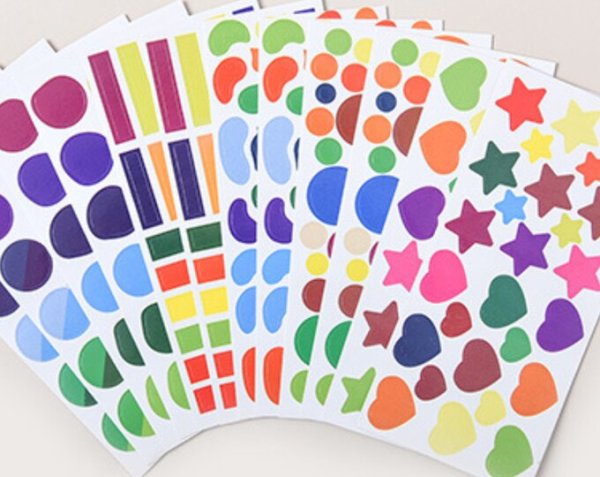 Закладки цветные Клейкие