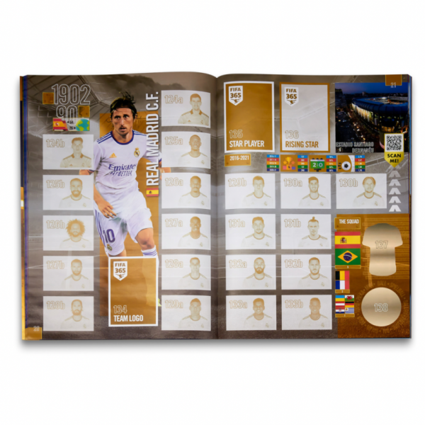 Наклейки Панини ФИФА 365 2022