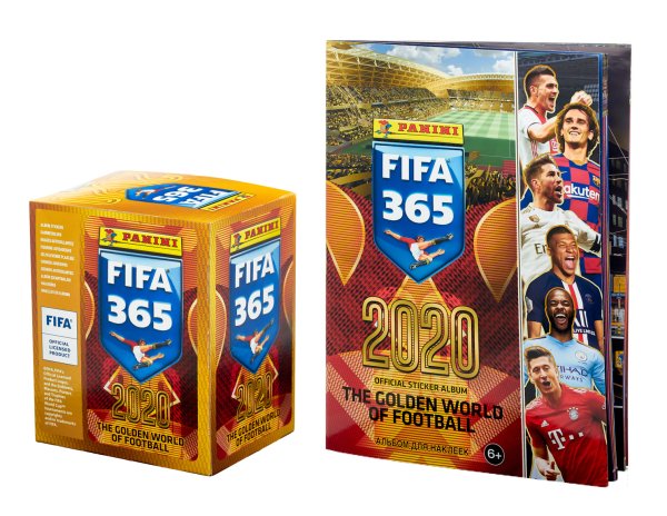 Наклейки Panini FIFA 2020 бокс