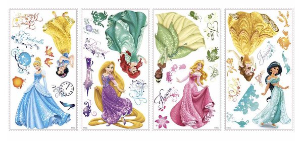 Росмэн набор 100 наклеек Disney феи