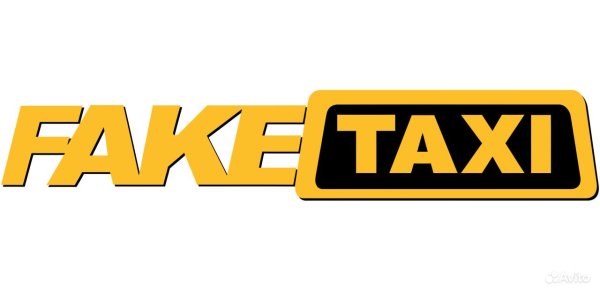 Наклейка фейк такси