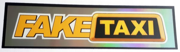Наклейка fake Taxi на автомобиль
