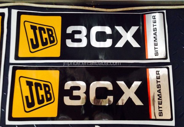 Наклейка JCB 3cx super