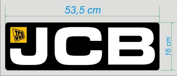 Наклейки JCB 3cx