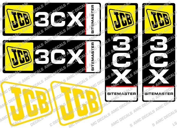 Наклейки JCB 4cx