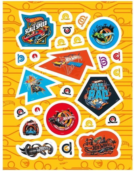 Машинки хот Вилс наклейки