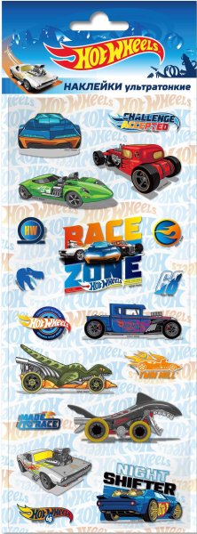 Журнал с наклейками хот Вилс