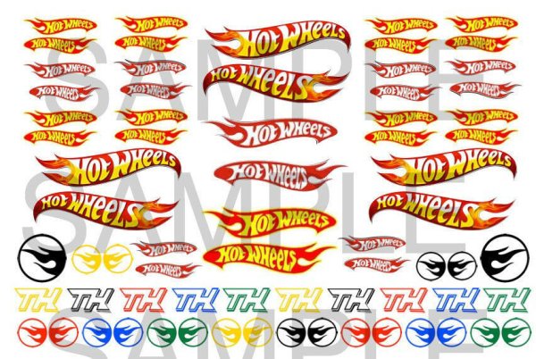 Машинки хот Вилс наклейки