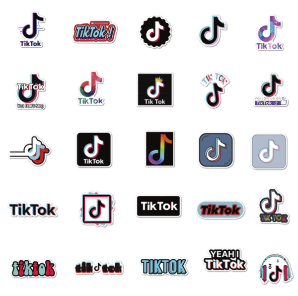 Наклейки тик ток